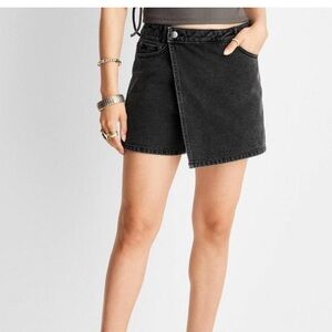 Future collective denim skort